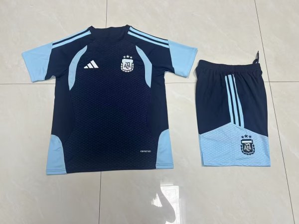 26/27（2026） Argentina Royal Blue 1:1 Kids Soccer Jersey