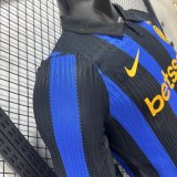 26/27（2026） Inter Milan Home Long sleeve Player 1:1 Quality Soccer Jersey