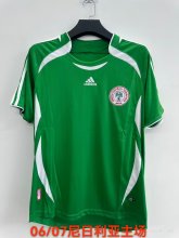 2006/2007  Rrtro Nigeria Home  Fans Retro 1:1 Quality Retro Soccer Jersey
