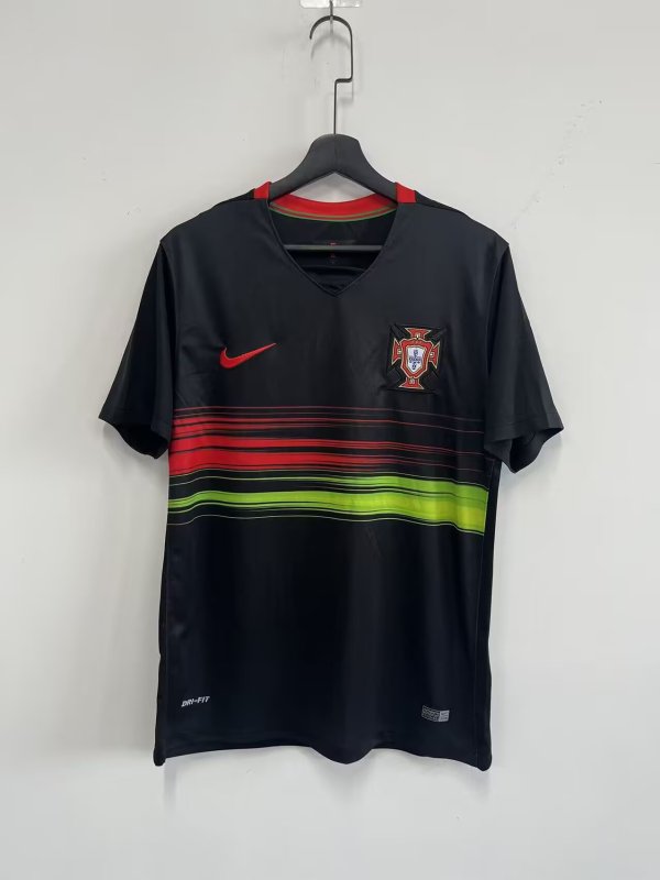 2015  Portugal  Away Fans Retro 1:1 Quality  Soccer Jersey