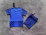 26/27（2026）Croatia Away  Kids 1:1 Quality Soccer Jersey