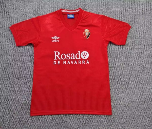 1987/1988  Osasuna Home  Retro Fans 1:1 Quality Soccer Jersey