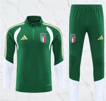 26/27 (2026) Italy Training Green 1:1 Quality Training Jersey 26/27 (2026) Italy Training Green 1:1 Quality Training Jersey