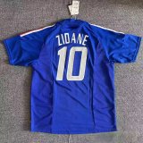 2002  France Home Fans Retro  1:1 Quality Soccer Jersey