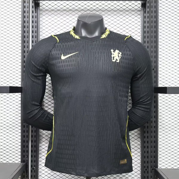 26/27 Chelsea Away Long Sleeve Player 1:1 Quality Soccer Jersey