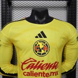26/27 (2026) Club American Home Player Long sleeves 1:1 Quality Soccer Jersey