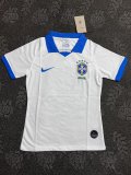 2019/2020 Brazil Away  Women  Fans 1:1 Quality Soccer Jersey