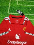 26/27 (2026) Manchester United Home  Kids Kits 1:1 Quality Soccer Jersey