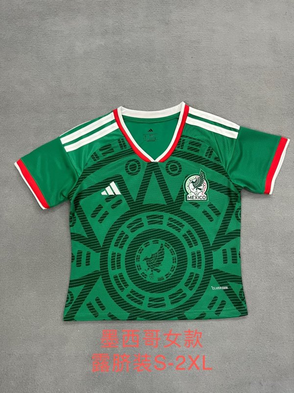 26/27 (2026)  Mexico Home  Women Vest  1:1 Quality Soccer Jersey