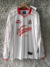 1999/2000 Toluca Away Long sleeve Fans  Retro 1:1 Quality Soccer Jersey