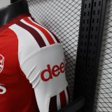 26/27 (2026)Arsenal Home  Long Sleeve Player 1:1 Quality Soccer Jersey