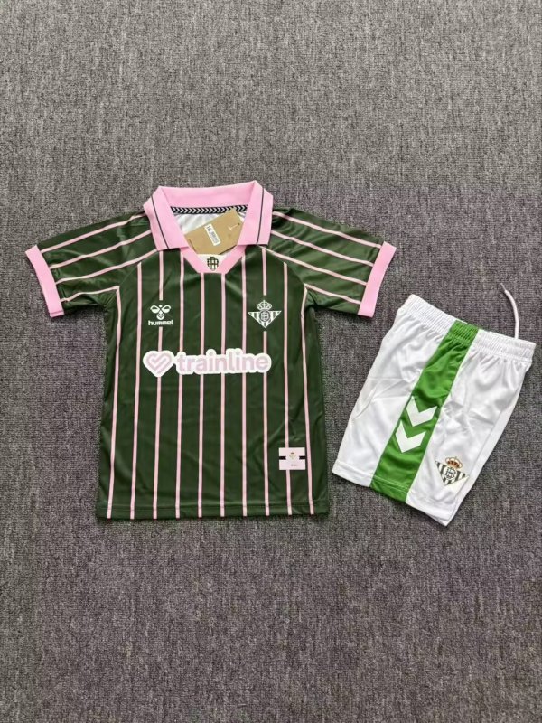26/27 (2026)  Real Betis  Special Edition Kids Kits 1:1 Quality Soccer Jersey