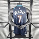 2026 Oklahoma City Thunder Grey #7 HOLMGREN  1:1  Quality NBA Season Jerseys