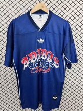 26/27（2026）Adidas Clover Rose hip-hop Special Edition Cyan Fans Retro 1:1 Quality  Soccer Jersey