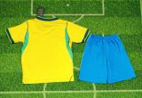 26/27（2026） Brazil Home  Kids 1:1 Quality Soccer Jersey