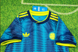 26/27（2026） Colombia Away Kids 1:1 Quality Soccer Jersey