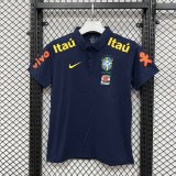 26/27 (2026）Brazil Polo  Black  Fans 1:1 Quality Soccer Jersey