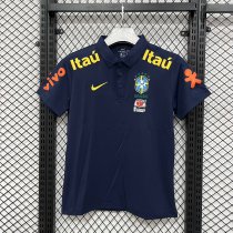 26/27 (2026）Brazil Polo  Black  Fans 1:1 Quality Soccer Jersey