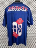 26/27（2026）Adidas Clover Rose hip-hop Special Edition Cyan Fans Retro 1:1 Quality  Soccer Jersey