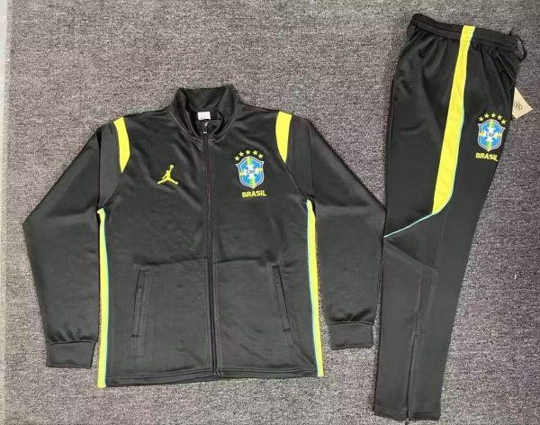 26/27 (2026)  Brazil Yellow Jacket Tracksuit 1:1 Quality
