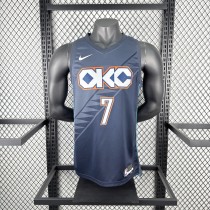 2026 Oklahoma City Thunder Grey #7 HOLMGREN 1:1 Quality NBA Season Jerseys 2026 Oklahoma City Thunder Grey #7 HOLMGREN 1:1 Quality NBA Season Jerseys