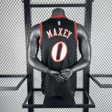 2026  Philadelphia 76ers  Retro  BLACK  #0 MAXEY   1:1 Quality NBA Season Jerseys