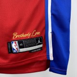 2023 Philadelphia 76ers  Red #8 GEORGE 1:1 Quality NBA Season Jerseys