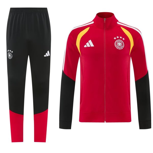 26/27 (2026)  Germany  Red  Jacket Tracksuit 1:1 Quality