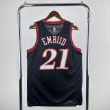 2026  Philadelphia 76ers  Retro  BLACK #8 GEORGE   1:1 Quality NBA Season Jerseys