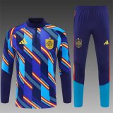 26/27 (2026) Spain  Training Suit Royal Blue 1:1 Quality Training Jersey