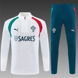 26/27 (2026)  Portugal White  Kids 1:1 Quality Training Jersey