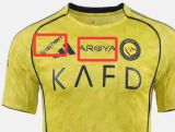 25/26 Al-Nassr FC Home  Fans  1:1 Quality Soccer Jersey