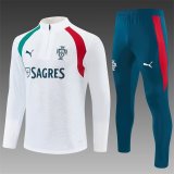 26/27 (2026)  Portugal White  Kids 1:1 Quality Training Jersey