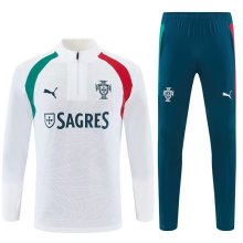 26/27 (2026)  Portugal White  Kids 1:1 Quality Training Jersey