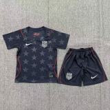 26/27 USA Away Kids Soccer Jersey