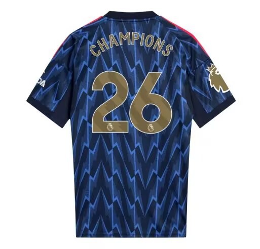 25/26 Arsenal Away Fans CHAMPOONS #26 Champion Version 1:1 Quality Soccer Jersey