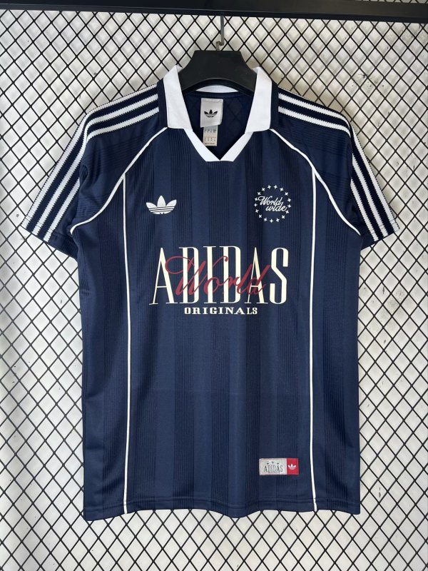 26/27（2026）Adidas Clover T-shirt Blue  Fans  1:1 Quality  Soccer Jersey