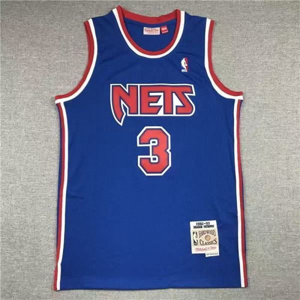 Brooklyn Nets #3 PETROVIC  1:1 Quality NBA Season Jerseys