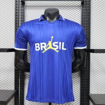 26/27(2026) Brazil POLO T-shirt Blue Player 1:1 Quality Soccer Jersey 26/27(2026) Brazil POLO T-shirt Blue Player 1:1 Quality Soccer Jersey