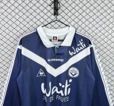 1996/1997  Girondins de Bordeaux  Home Long Sleeve Fans Retro 1:1 Quality Soccer Jersey