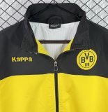 2011/2012  Dortmund  Yellow  Retro  Windbreaker