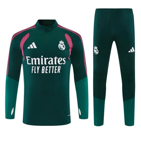 26/27 (2026)  Real Madrid  Green  1:1 Quality Training Jersey
