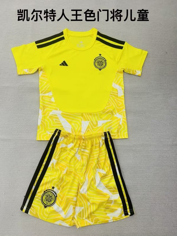 26/27（2026）Celtic Goalkeeper   Kids KIits 1:1 Quality  Soccer Jersey