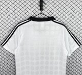 1990/1991  Beşiktaş  Home White  Fans Retro 1:1 Quality Soccer Jersey