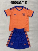 26/27（2026）Germany Goalkeeper Orange Kids 1:1 Quality Soccer Jersey