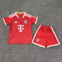 26/27 (2026) Bayern Munich Home Kids 1:1 Soccer Jersey