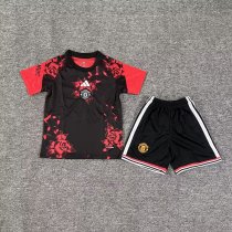 26/27 (2026) Manchester United Special Edition Kids Kits 1:1 Quality Soccer Jersey
