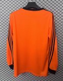 1980 Netherlands Home Long Sleeve Retro 1:1 Quality  Soccer Jersey