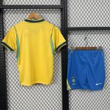 26/27 (2026） Brazil Home Yellow  With Pants Sets  Fans 1:1 Quality Soccer Jersey