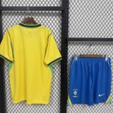 26/27 (2026） Brazil Home Yellow  With Pants Sets  Fans 1:1 Quality Soccer Jersey